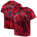 Custom Fan-Made Shohei Ohtani Camo Los Angeles Angels #17 Red Baseball Jersey
