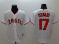 Custom Fan-Made Shohei Ohtani Los Angeles Angels #17 White Baseball Jersey