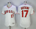 Custom Fan-Made Shohei Ohtani Los Angeles Angels #17 White Baseball Jersey
