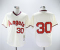Custom Fan-Made Nolan Ryan Los Angeles Angels #30 1973 Throwback Baseball Jersey