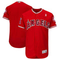 Custom Fan-Made Red 2018 Los Angeles Angels Baseball Jersey Los Angeles Angels Red 2018 Baseball Jersey