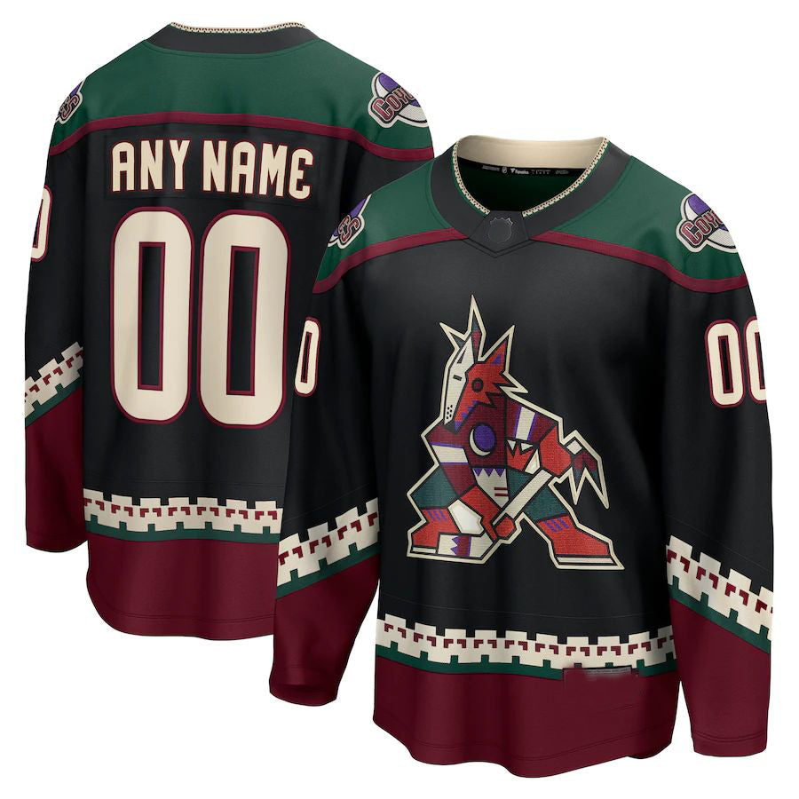 Custom black hockey jersey | GameDay Jerseys