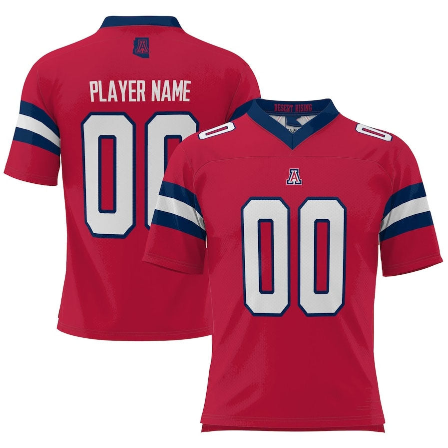 Custom red football jersey | GameDay Jerseys