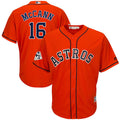 Custom Fan-Made Brian McCann Bound Houston Astros #16 Orange 2017 Baseball Jersey