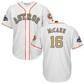 Custom Fan-Made Brian McCann Houston Astros #16 White 2018 Baseball Jersey