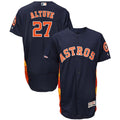 Custom Fan-Made Jose Altuve Houston Astros #27 Navy Baseball Jersey
