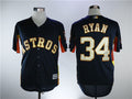 Custom Fan-Made Nolan Ryan Houston Astros #34 Navy 2018 Baseball Jersey