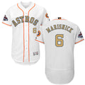 Custom Fan-Made Jake Marisnick Houston Astros #6 White 2018 Baseball Jersey