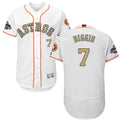 Custom Fan-Made Craig Biggio Houston Astros #7 White 2018 Baseball Jersey