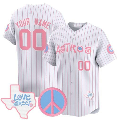 Custom pink baseball jersey full view | GameDay Jerseys