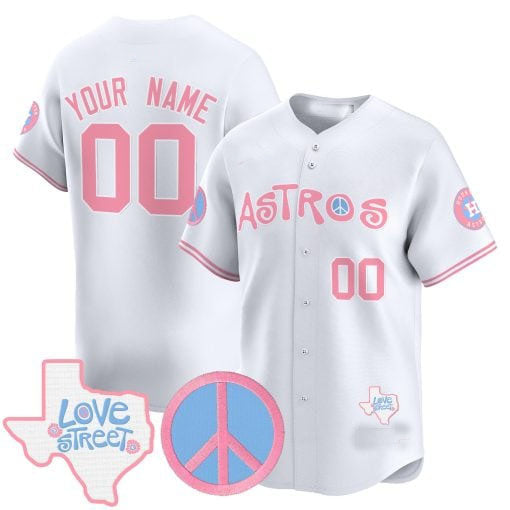 Custom pink baseball jersey detail | GameDay Jerseys