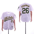 Custom Fan-Made Matt Chapman Oakland Athletics #26 White Baseball Jersey