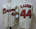 Custom Fan-Made Hank Aaron Atlanta Braves #44 Baseball Jersey