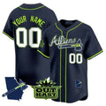 Custom A.Braves Atliens Vapor Premier Limited V2 篓C All Stitched Baseball Jerseys