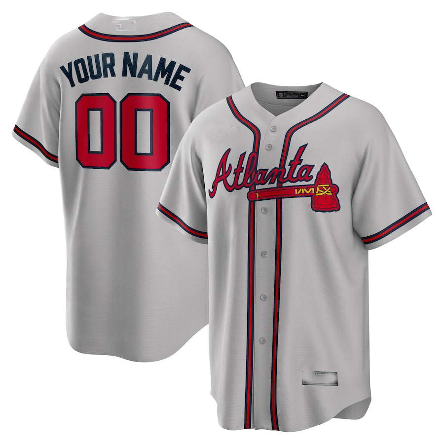 Custom gray baseball jersey | GameDay Jerseys