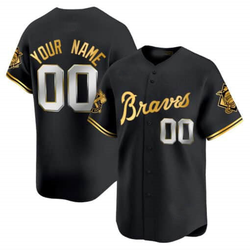 Custom A.Braves Peaches n隆炉 Cream Vapor Premier Limited 篓C All Stitched Baseball Jerseys