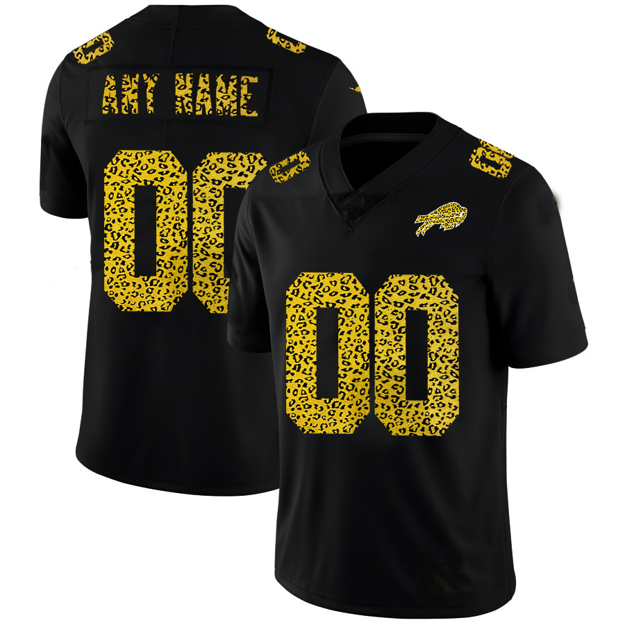 Custom Black BUF Football Shirt Top