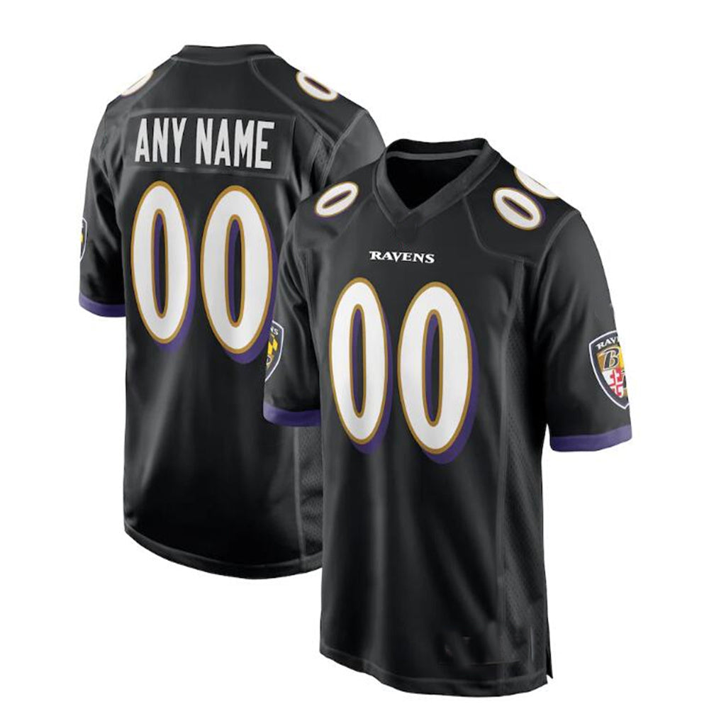 Custom black football jersey | GameDay Jerseys
