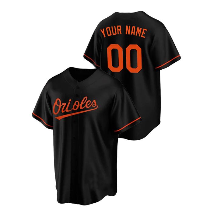 Custom black baseball jersey | GameDay Jerseys