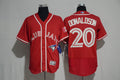 Custom Fan-Made Troy Tulowitzki Toronto Blue Jays #2 Red Baseball Jersey