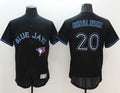 Custom Fan-Made Josh Donaldson Toronto Blue Jays #20 Blue Baseball Jersey