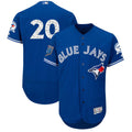 Custom Fan-Made Josh Donaldson Spring Training Toronto Blue Jays #20 Blue 2018 Baseball Jersey
