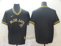 Custom Fan-Made Black Toronto Blue Jays Baseball Jersey Toronto Blue Jays Blue Baseball Jersey