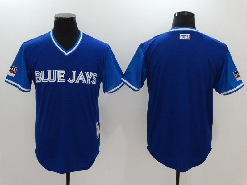Custom Fan-Made Royal 2018 Toronto Blue Jays Baseball Jersey Toronto Blue Jays Blue 2018 Baseball Jersey