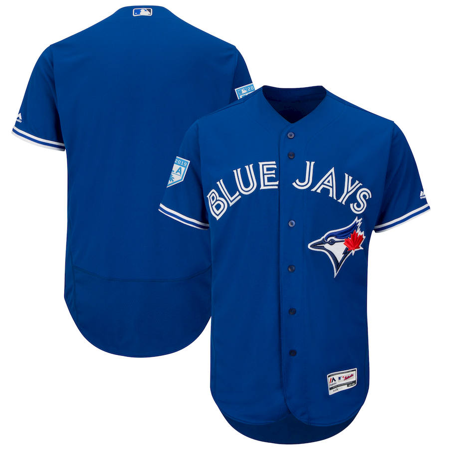 Custom Fan-Made Spring Training Royal 2019 Toronto Blue Jays Baseball Jersey Toronto Blue Jays Blue 2019 Baseball Jersey