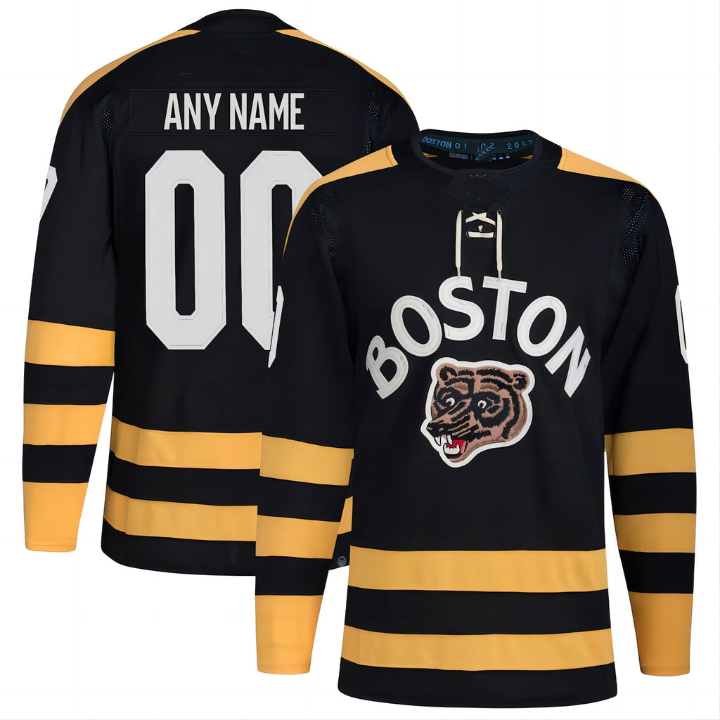 Custom black hockey jersey | GameDay Jerseys