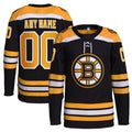 Custom Black BOS Hockey Shirt Top