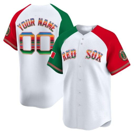 Custom B.Red Sox Mexico Vapor Premier Limited Jersey篓C All Stitched Baseball Jerseys