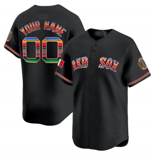 Custom red baseball jersey front view | GameDay Jerseys