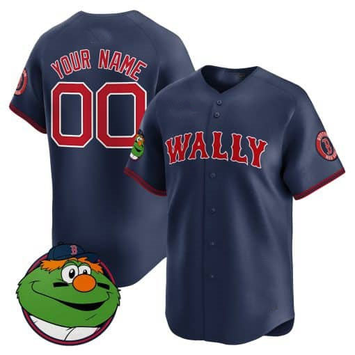 Custom B.Red Sox Wally Vapor Premier Limited篓C All Stitched Baseball Jerseys