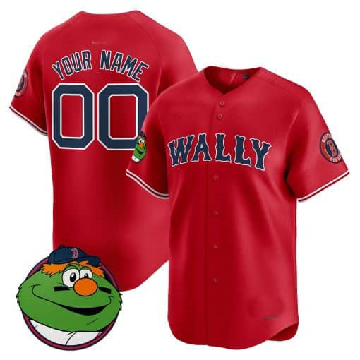 Custom B.Red Sox Wally Vapor Premier Limited篓C All Stitched Baseball Jerseys