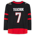 O.Senators Fanatics Authentic Autographed Breakaway Jersey Black Stitched American Hockey Jerseys