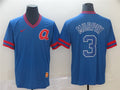 Custom Fan-Made Dale Murphy Atlanta Braves #3 Throwback Baseball Jersey