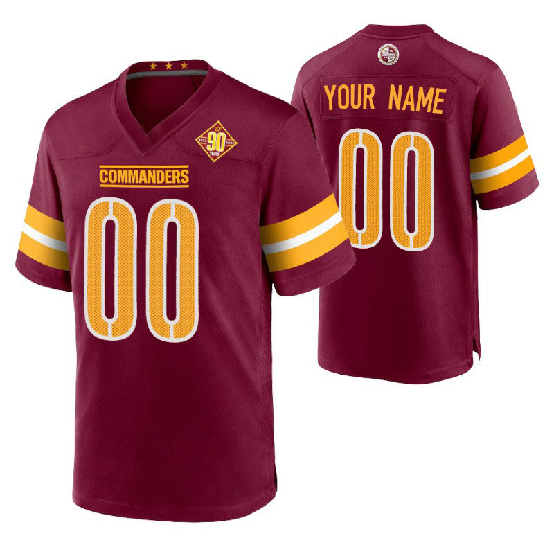 Custom burgundy football jersey | GameDay Jerseys