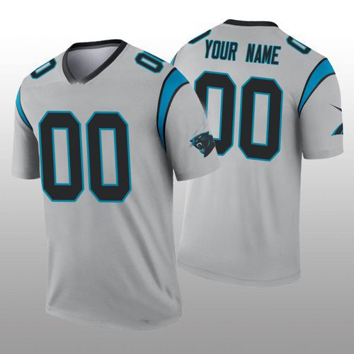 Custom silver football jersey | GameDay Jerseys