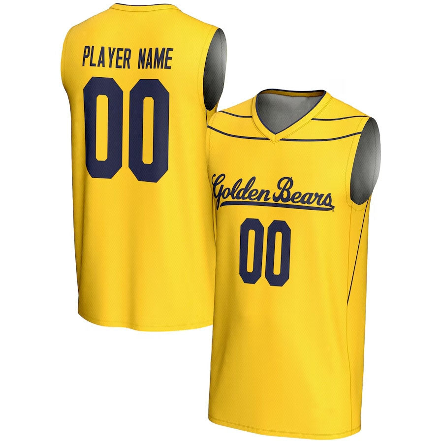 Custom gold basketball jersey | GameDay Jerseys