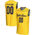 Custom gold basketball jersey | GameDay Jerseys