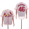 Custom Fan-Made Paul Goldschmidt St. Louis Cardinals #46 Baseball Jersey