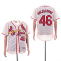 Custom Fan-Made Paul Goldschmidt St. Louis Cardinals #46 Baseball Jersey