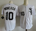 Custom Fan-Made Moncada Chicago White Sox #10 White Baseball Jersey