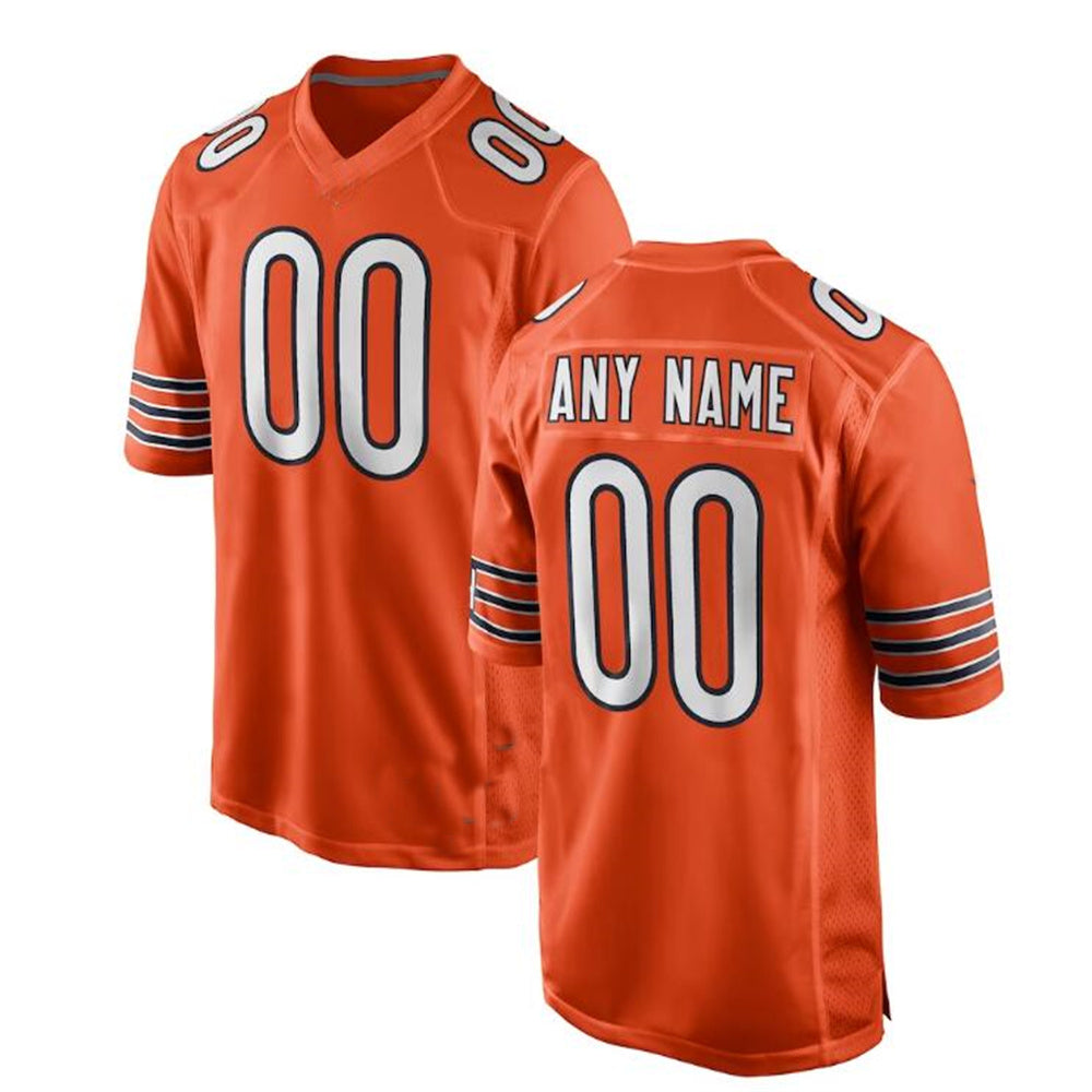 Custom orange football jersey | GameDay Jerseys