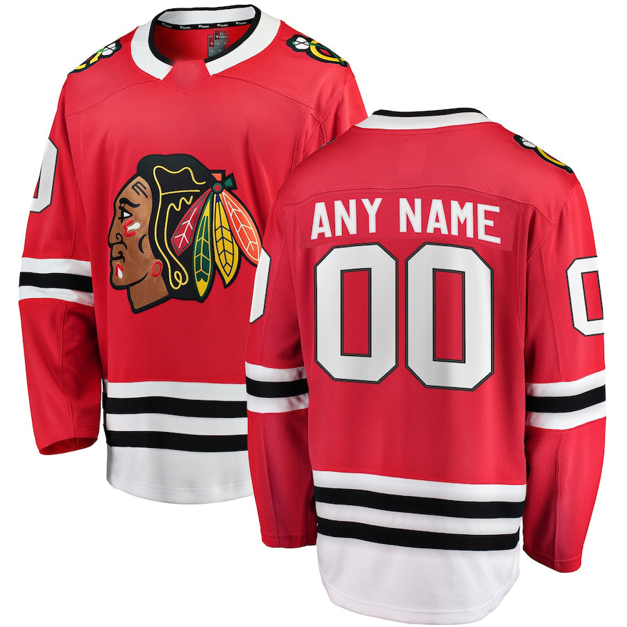 Custom red hockey jersey | GameDay Jerseys