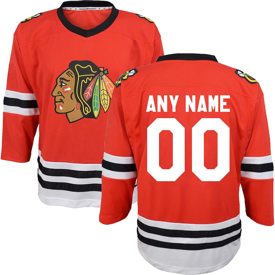 Custom red hockey jersey | GameDay Jerseys