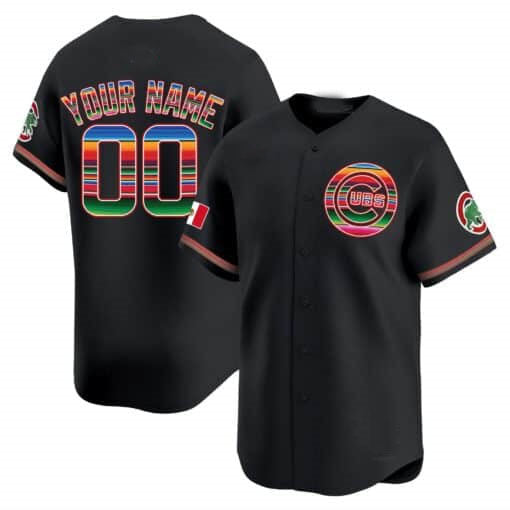 Custom C.Cubs Mexico Vapor Premier Limited篓C All Stitched Baseball Jerseys