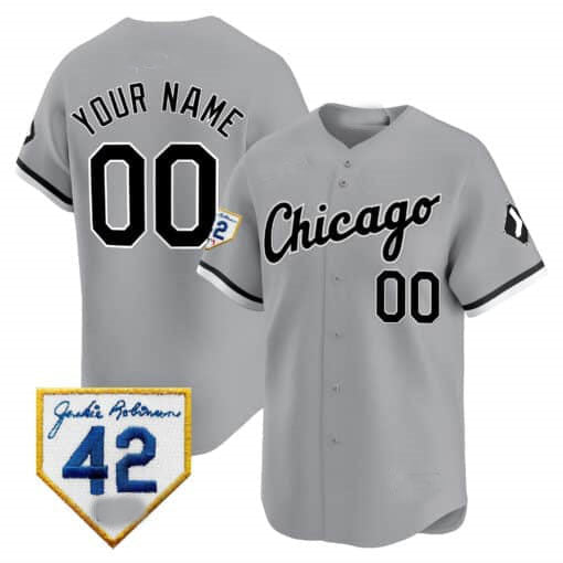 Custom white baseball jersey back view | GameDay Jerseys