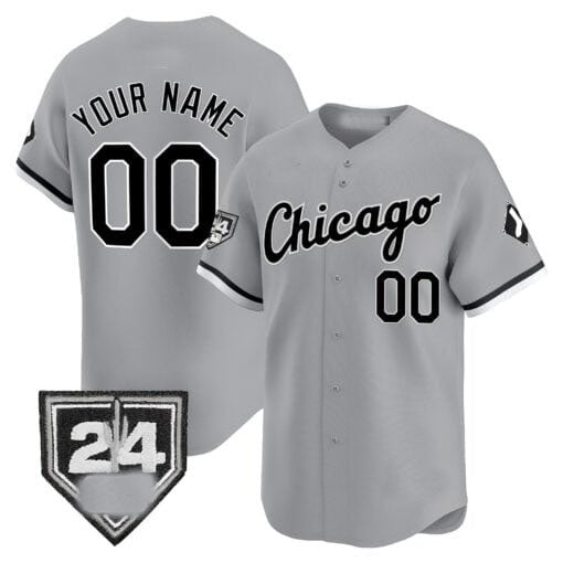 Custom white baseball jersey back view | GameDay Jerseys